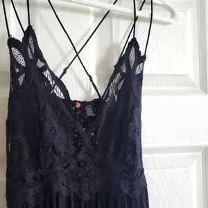 Free People Black Dress